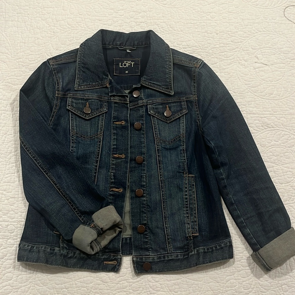 Ann Taylor LOFT Denim Jacket XS